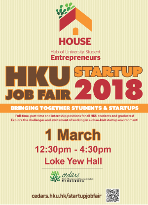 HKU Startup Job Fair 2018